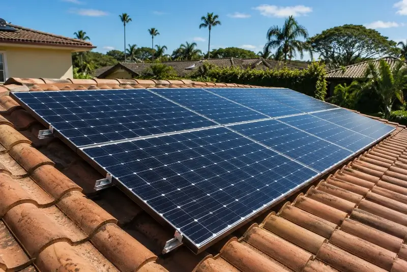 Installation de panneaux solaires à Saint-Mandrier-sur-Mer